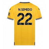 Camisa de time de futebol Wolves Nelson Semedo #22 Replicas 1º Equipamento 2023-24 Manga Curta